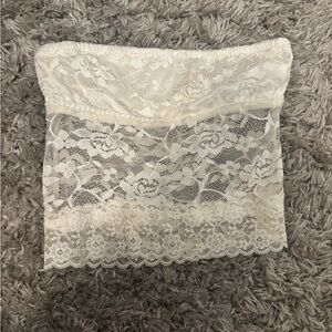 White lace top